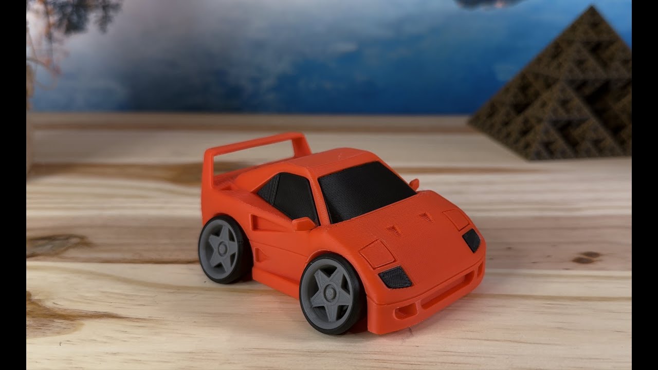 Ferrari F40 Tooned by @Soarpix3D