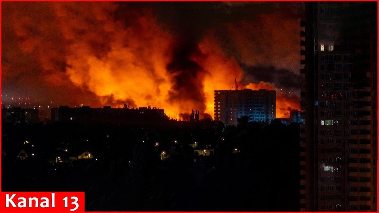 Россия наносит удары по гражданской инфраструктуре в разных частях Украины