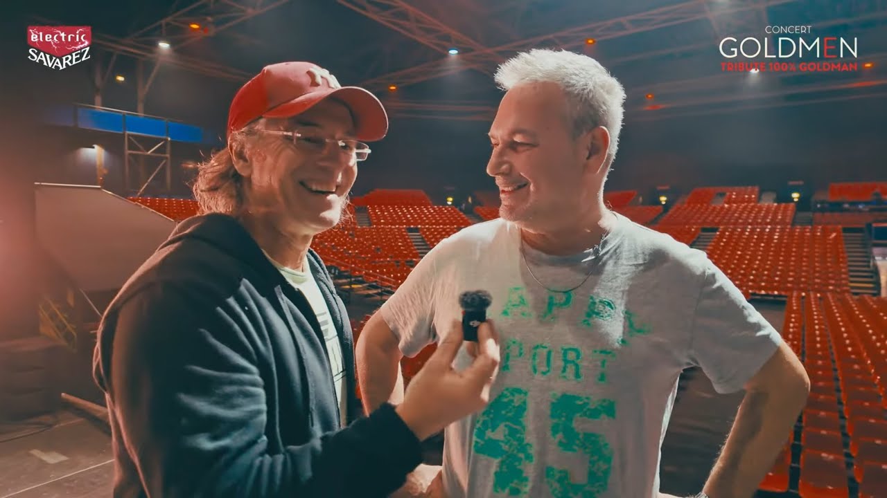 Rig rundown avec Goldmen sur la scène du Zénith de Paris !