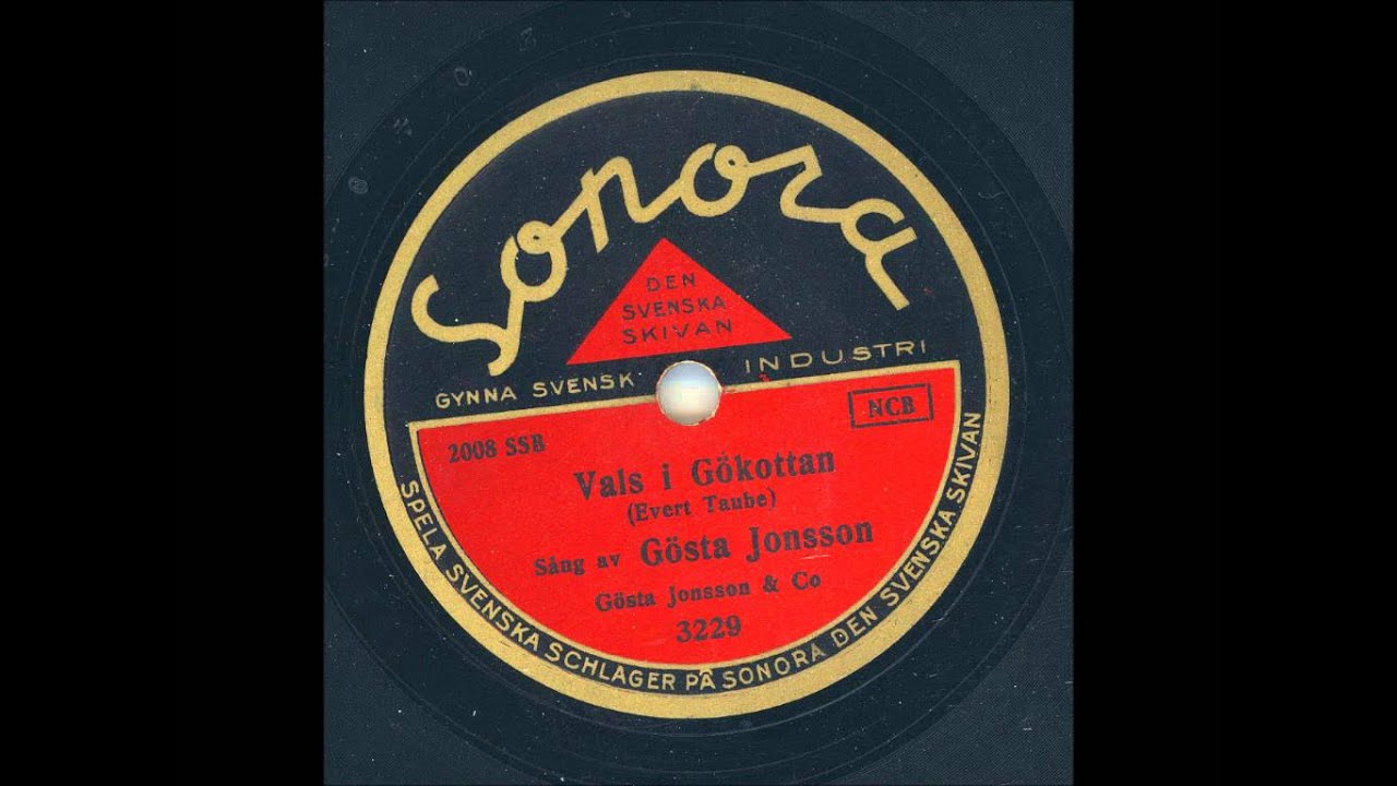 GÖSTA JONSSON & CO - VALS I GÖKOTTAN