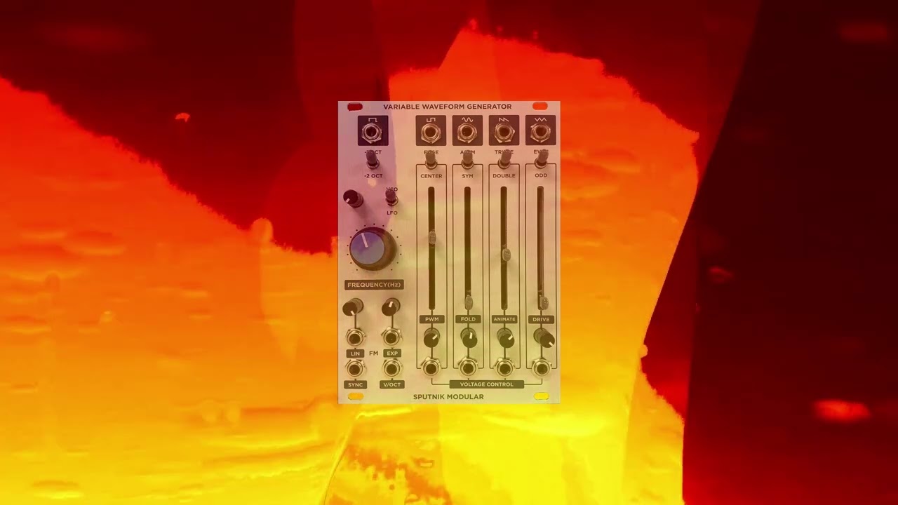 J.S. Bach's Invention No.2 in C minor on the Variable Waveform Generator