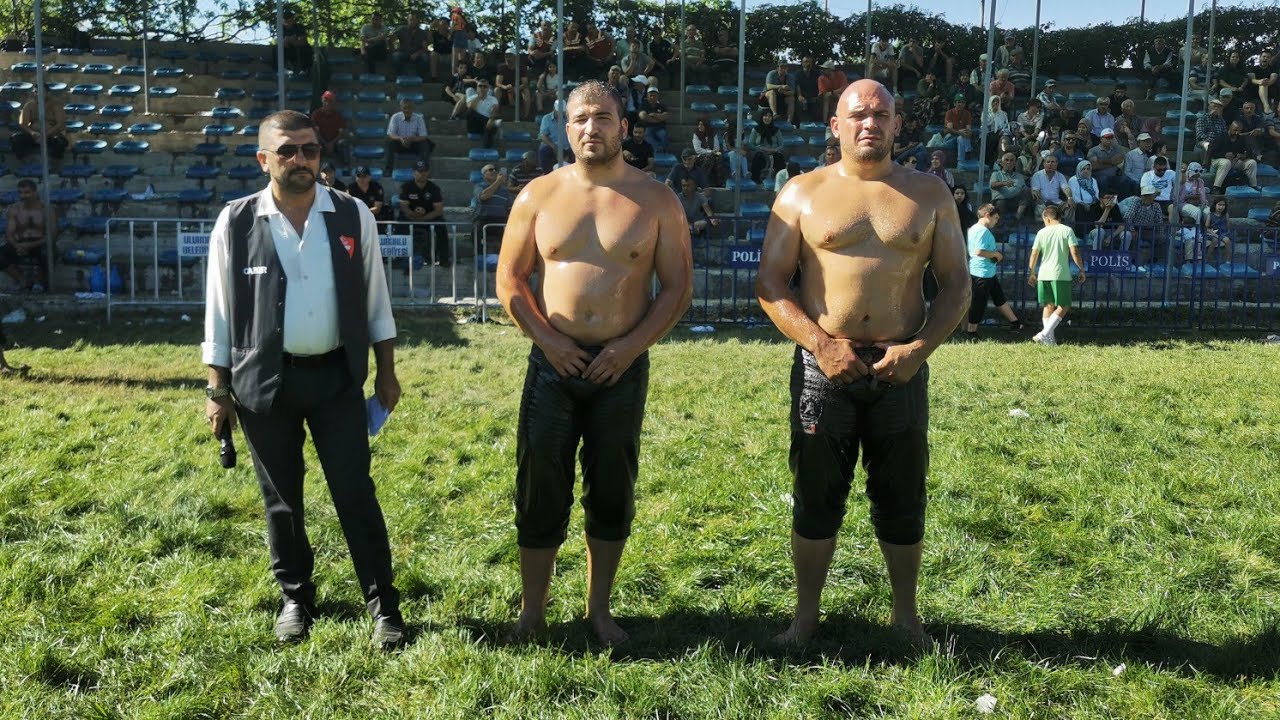 Final Ertuğrul Dağdeviren - Okan Acar l Isparta 46. Geleneksel Uluborlu yağlı güreşleri