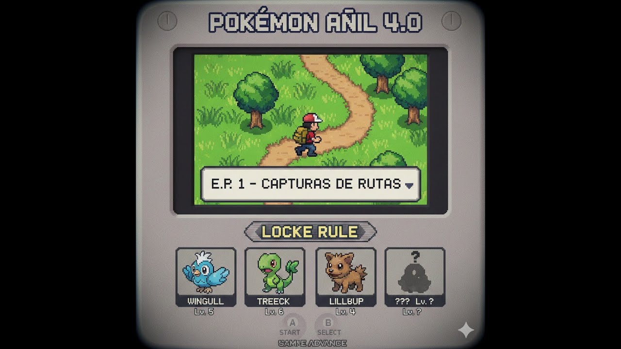 POKÉMON AÑIL 4.0 LockeRule E.P 1 - Primeras Capturas De Ruta