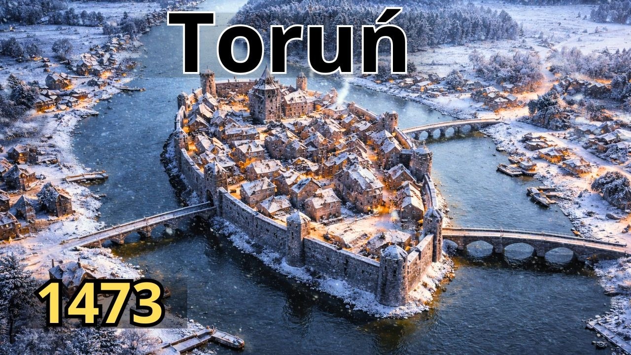 Spacer po Toruniu w 1473 roku | Realistyczna rekonstrukcja