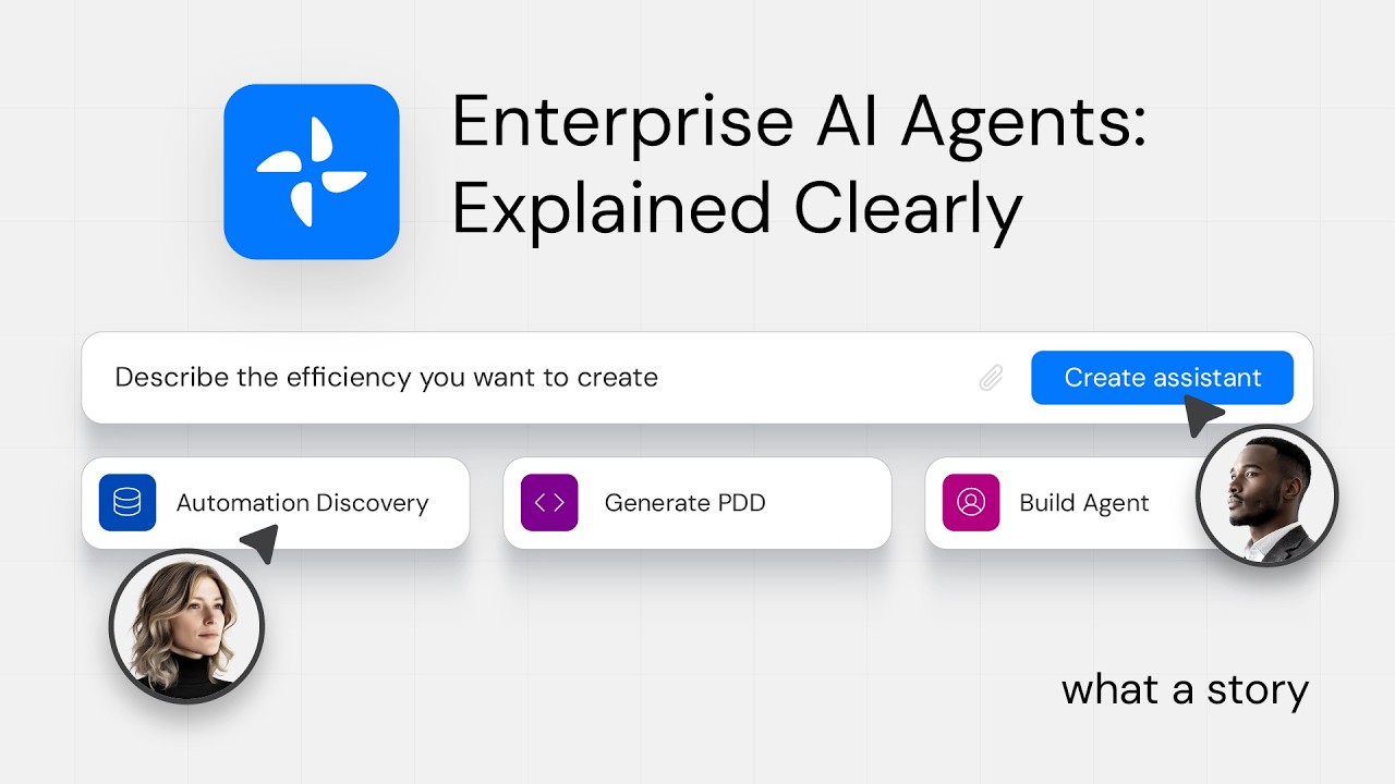 Enterprise AI Agents: Automation Product Video | SaaS Explainer & Promotional Videos for AI Solution