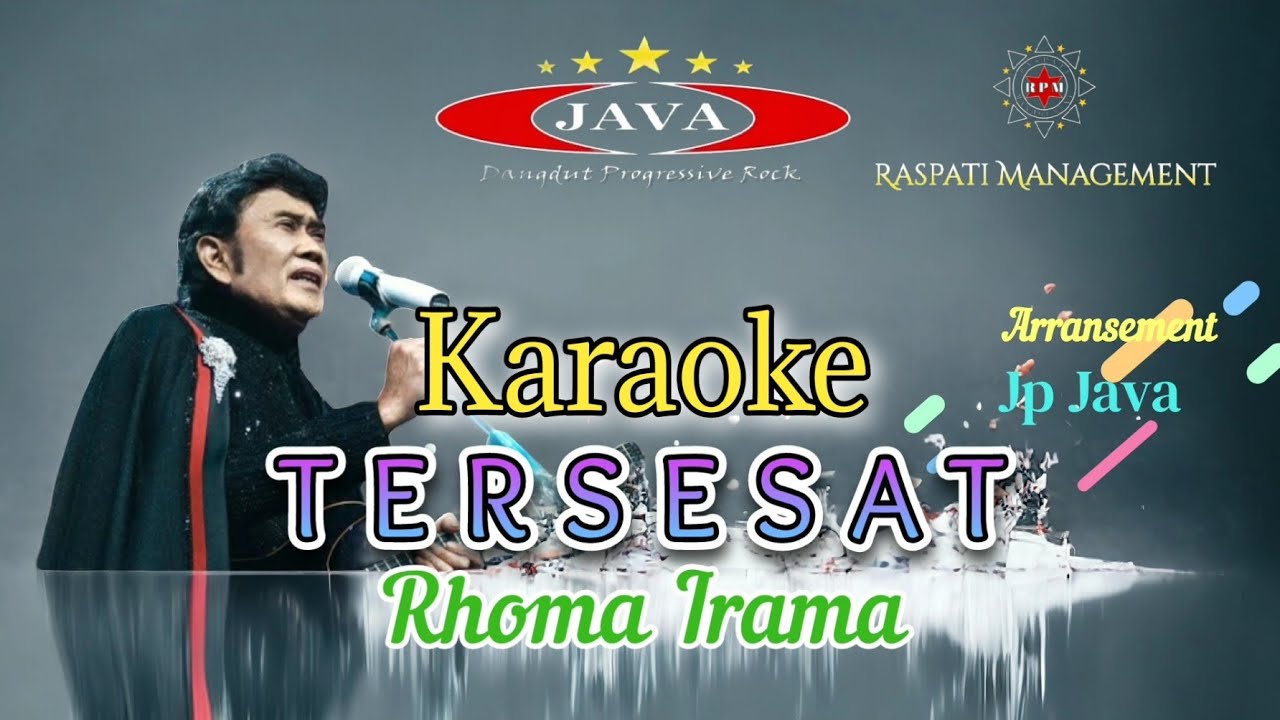 Karaoke Tersesat - Rhoma irama & Soneta Group || Karaoke Dangdut