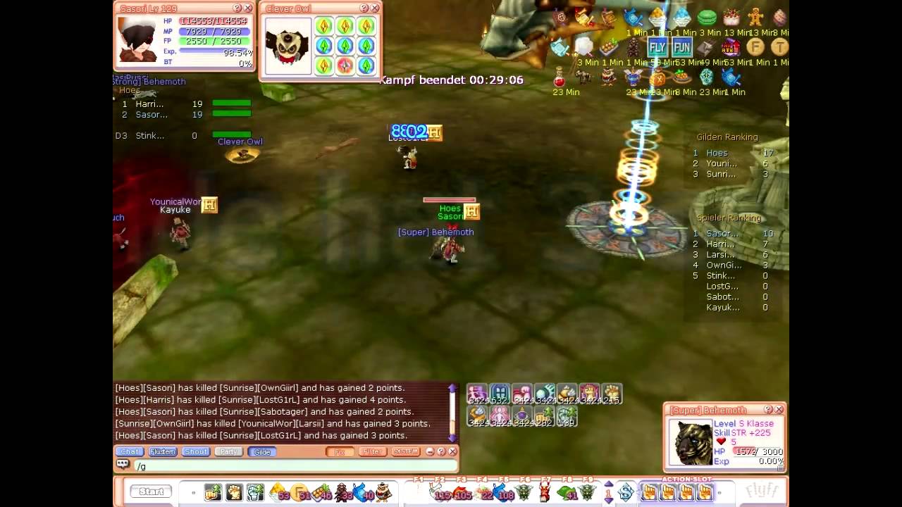 [Guild Siege][PoV Sasori] Crashen Rockt ! 28.12.10