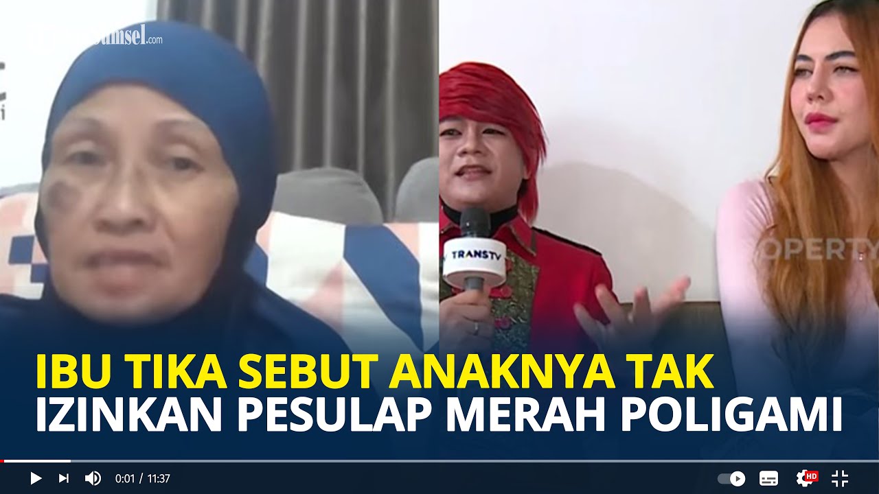 IBU Tika Mega Lestari Sebut Pesulap Merah Pembohong, Mana Ada Istri yang Mau Dipoligami
