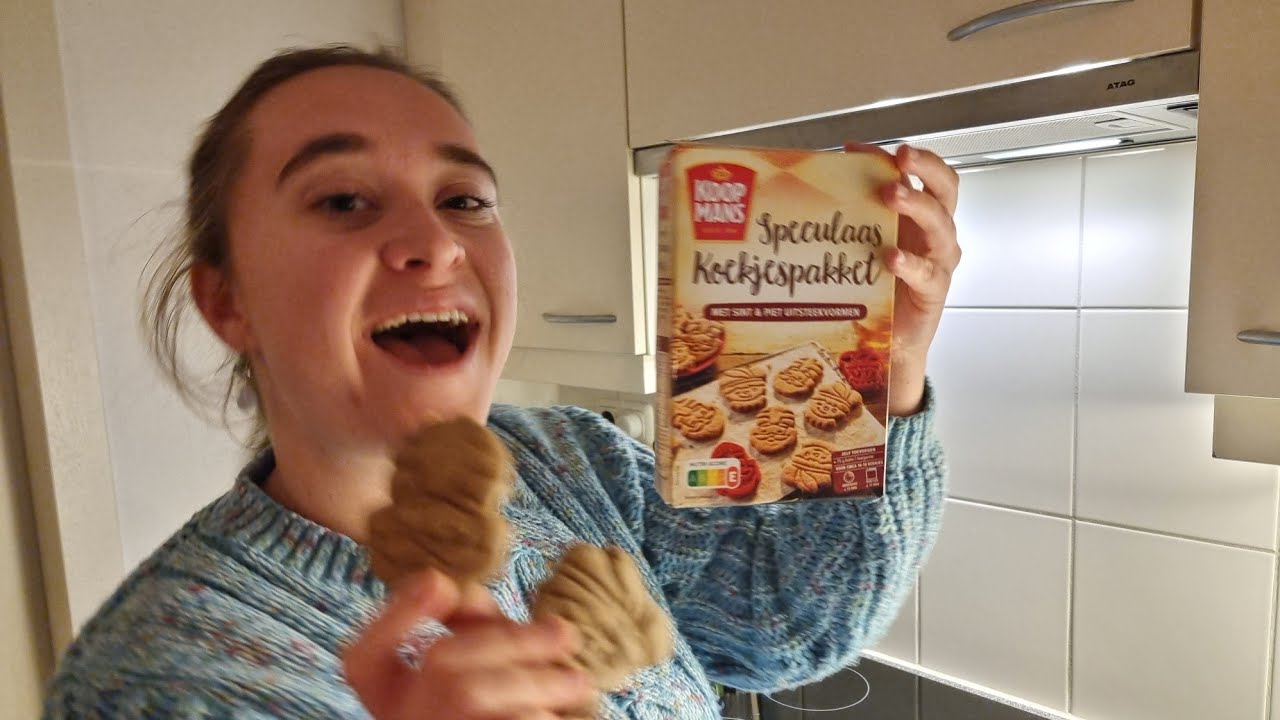 Koop Mans Speculaas Koekjespakket Sint & Piet [Veronique Dutchie]