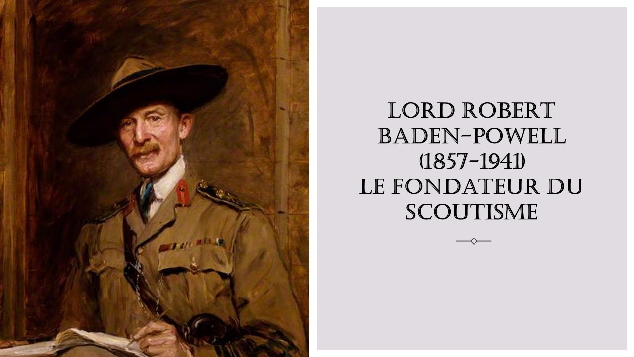 Lord Robert Baden-Powell (1857-1941), le fondateur du scoutisme