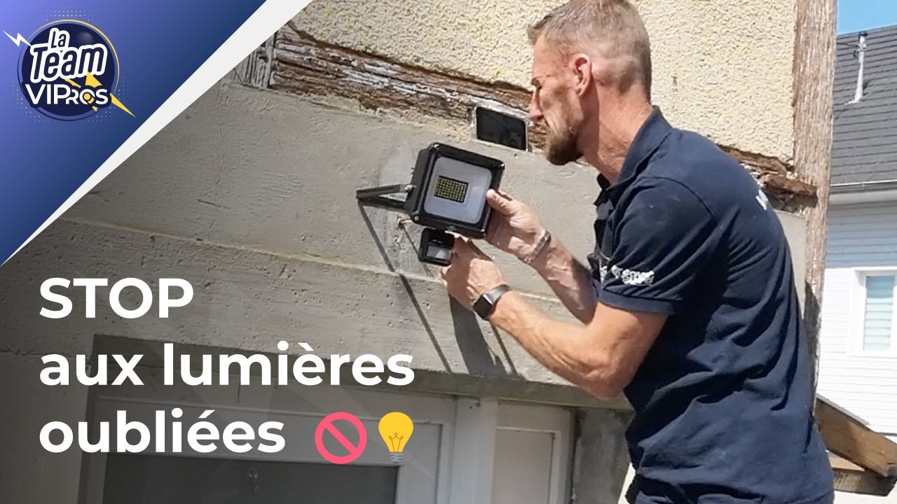 🔥 Installation d’un Projecteur LED à Détection | Test du Brennenstuhl Jaro avec Cédric
