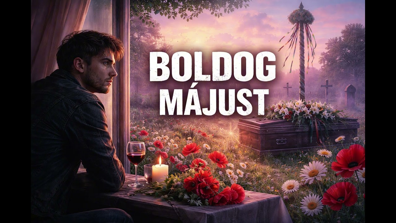 Virág Roland Feat AI Bro - Boldog Májust ( Cinematic, melodic, soft rock, magyar dark pop)
