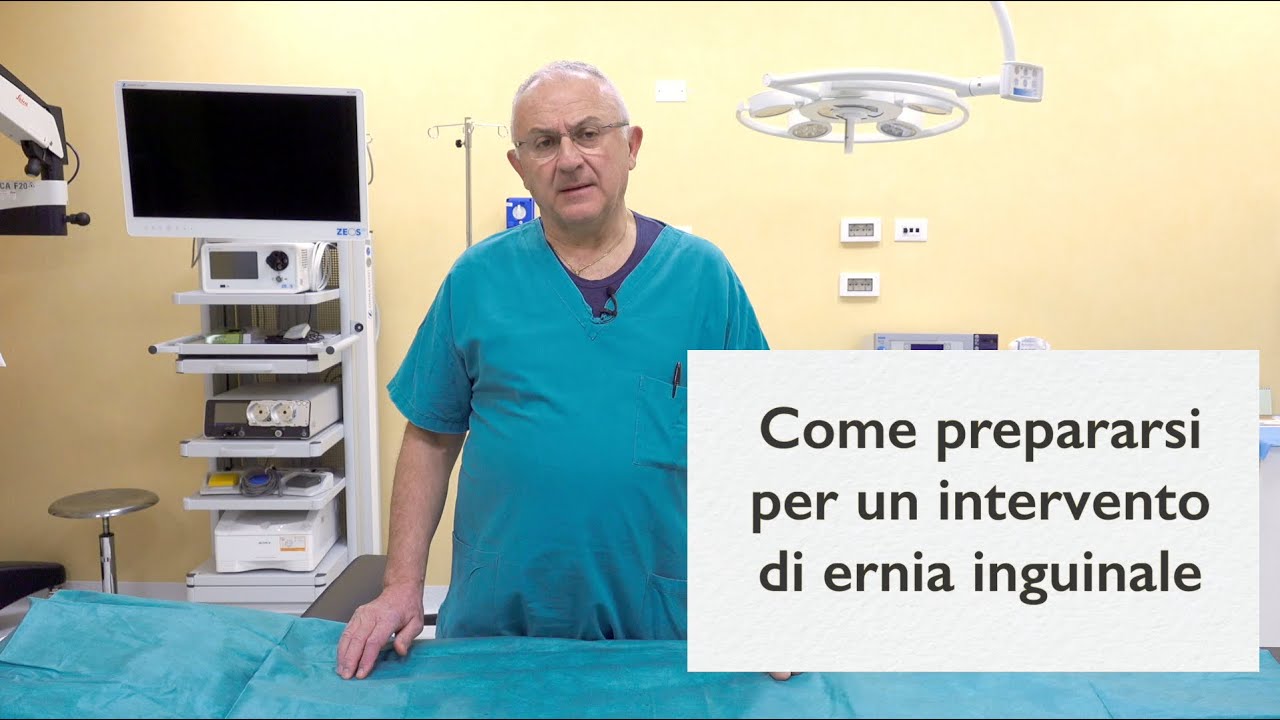 Quali precauzioni prendere prima di un intervento di ernia inguinale