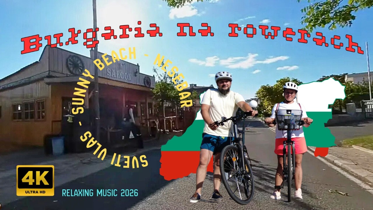 Wycieczka rowerowa z Sveti Vlas do Nesebar  cz  2 , #bułgaria na rowerach