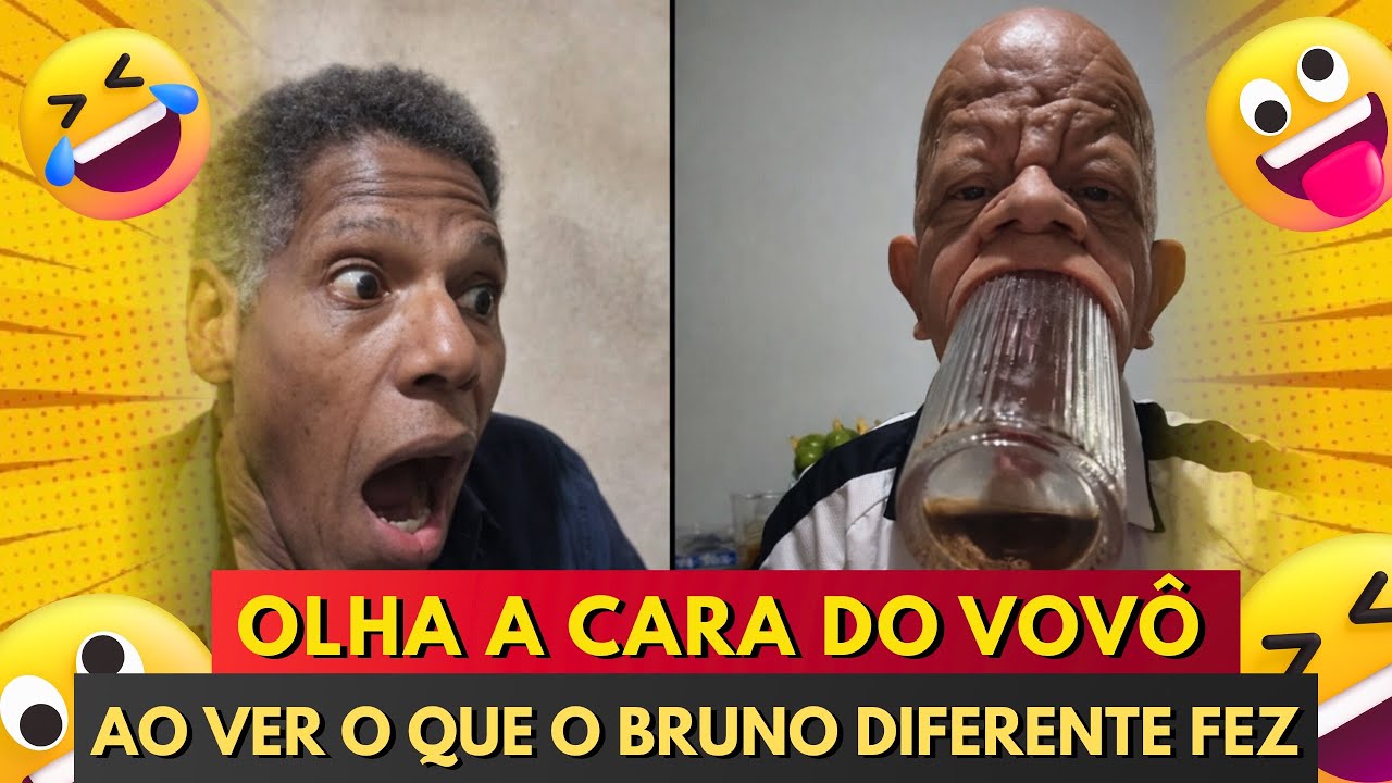 VOVÔ NÃO TAVA ESPERANDO ESSA😳 | vovo e neto | humor garantido 