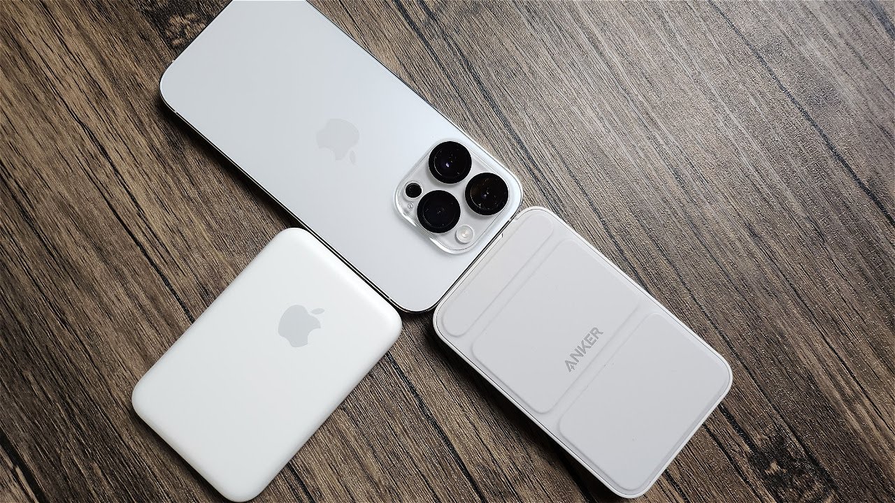 MAGSAFE POWERBANK CHALLENGE, APPLE VS ANKER. #magsafe #apple #anker