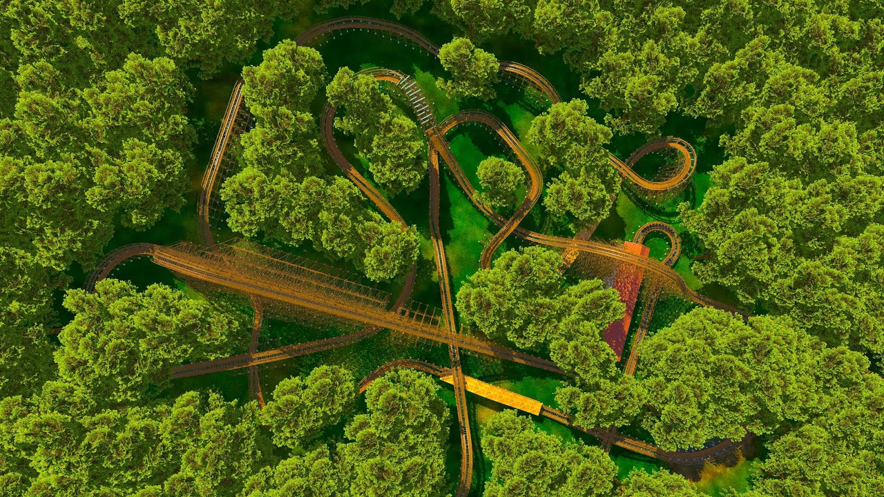 Crusader Front Row POV | Massive Wooden Terrain Coaster | NoLimits 2 + FVD++ | Coaster 63