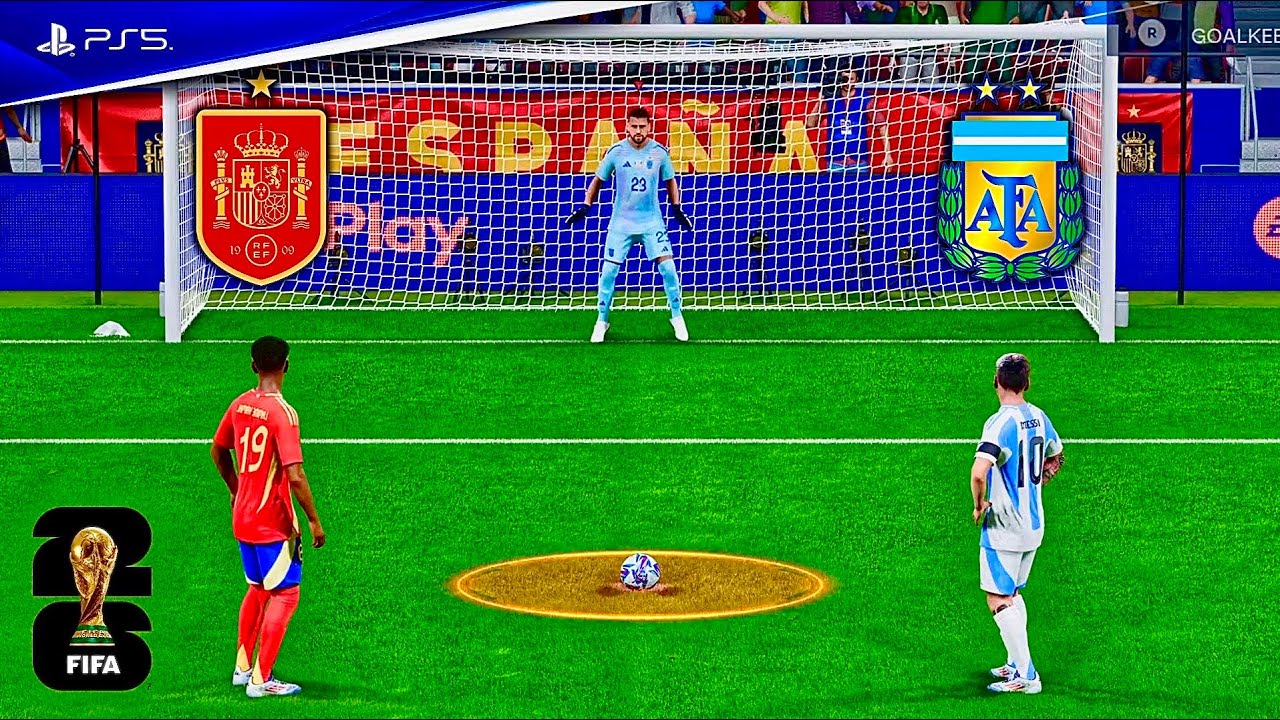 SPAIN vs ARGENTINA🔥 MESSI vs YAMAL - FC 25 PENALTY SHOOTOUT