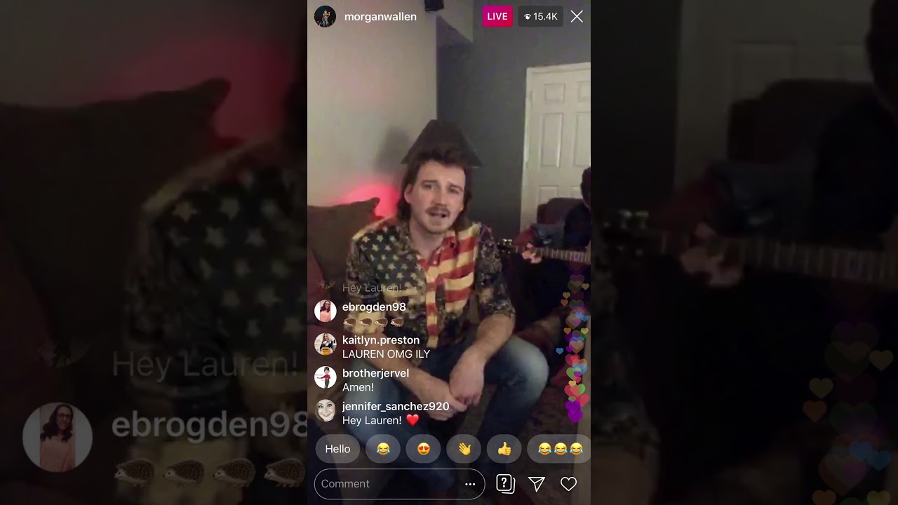 Morgan Wallen- How Great Thou Art