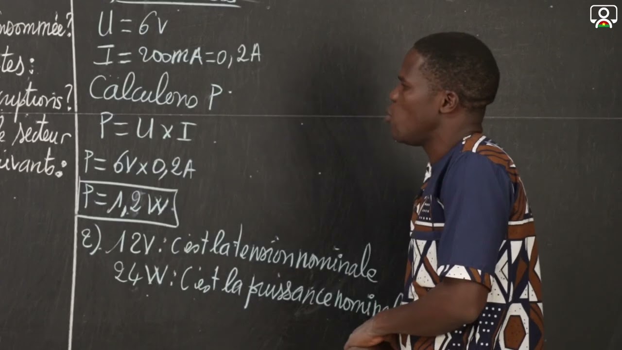 Exercice - 3e - Physique : La puissance électrique 1/1
