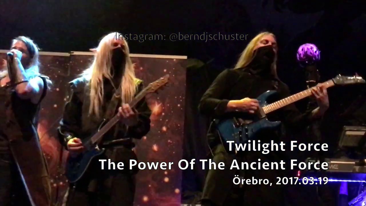 Twilight Force - LIVE - Power Of The Ancient Force - Örebro 2017.03.19 4K
