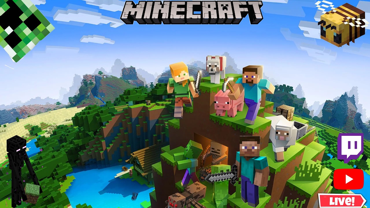 Minecraft stream timeee