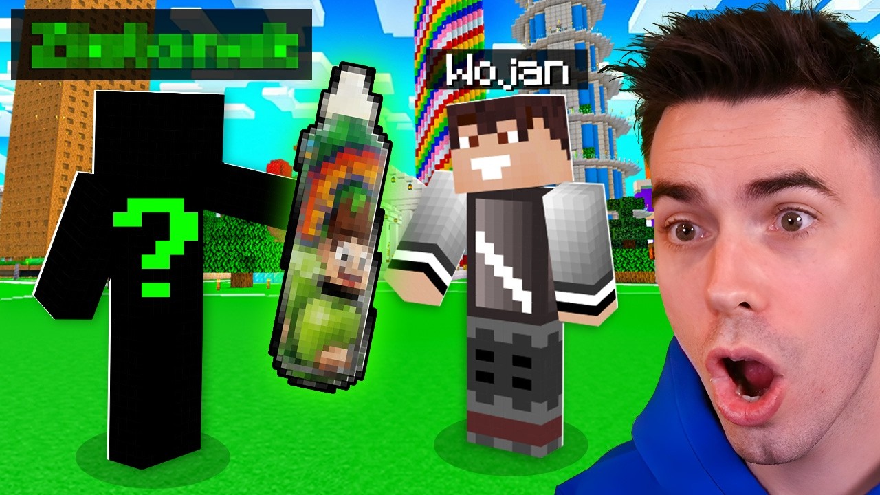 ZIELONA OSOBA DAŁA MI NOWY ZIELONY SMAK WOJANKA w Minecraft! 🧃