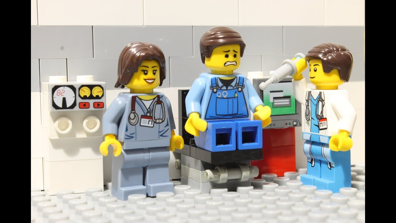 LEGO Hospital  ER  (Funny)