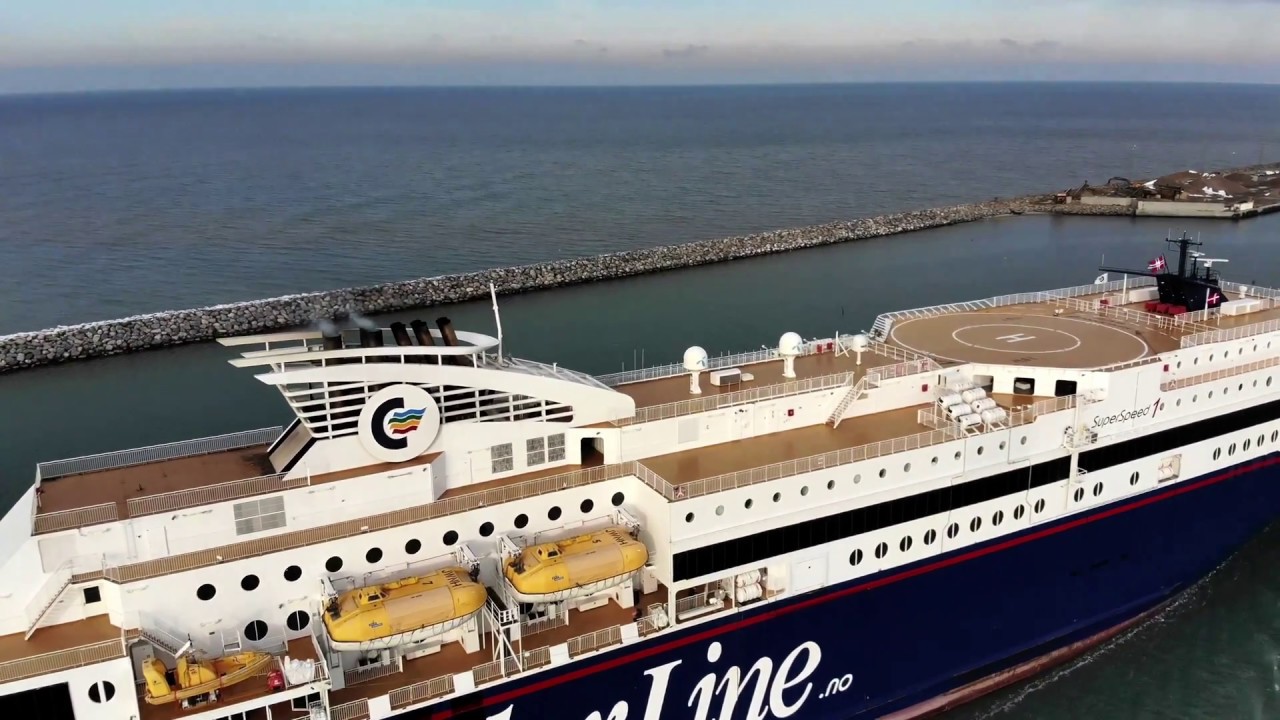 Colorline ind & out of Hirtshals