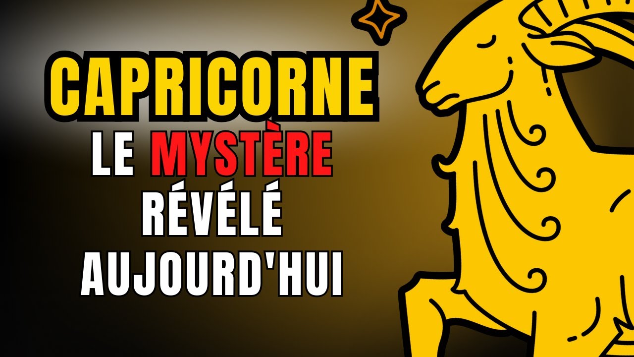 JÉSUS est CAPRICORNE ♑ Personne ne t’a dit ce que cela signifie