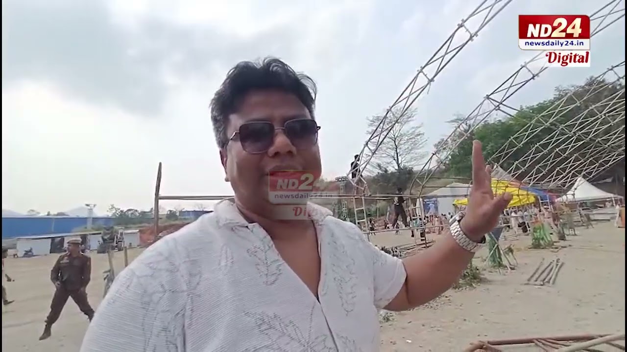 জুবিনক্ষেত্ৰৰ পৰা প্ৰশাসনে আঁতৰাই দিলে দুই বন্ধুৱে নিৰ্মাণ কৰা অস্থায়ী টেণ্ট