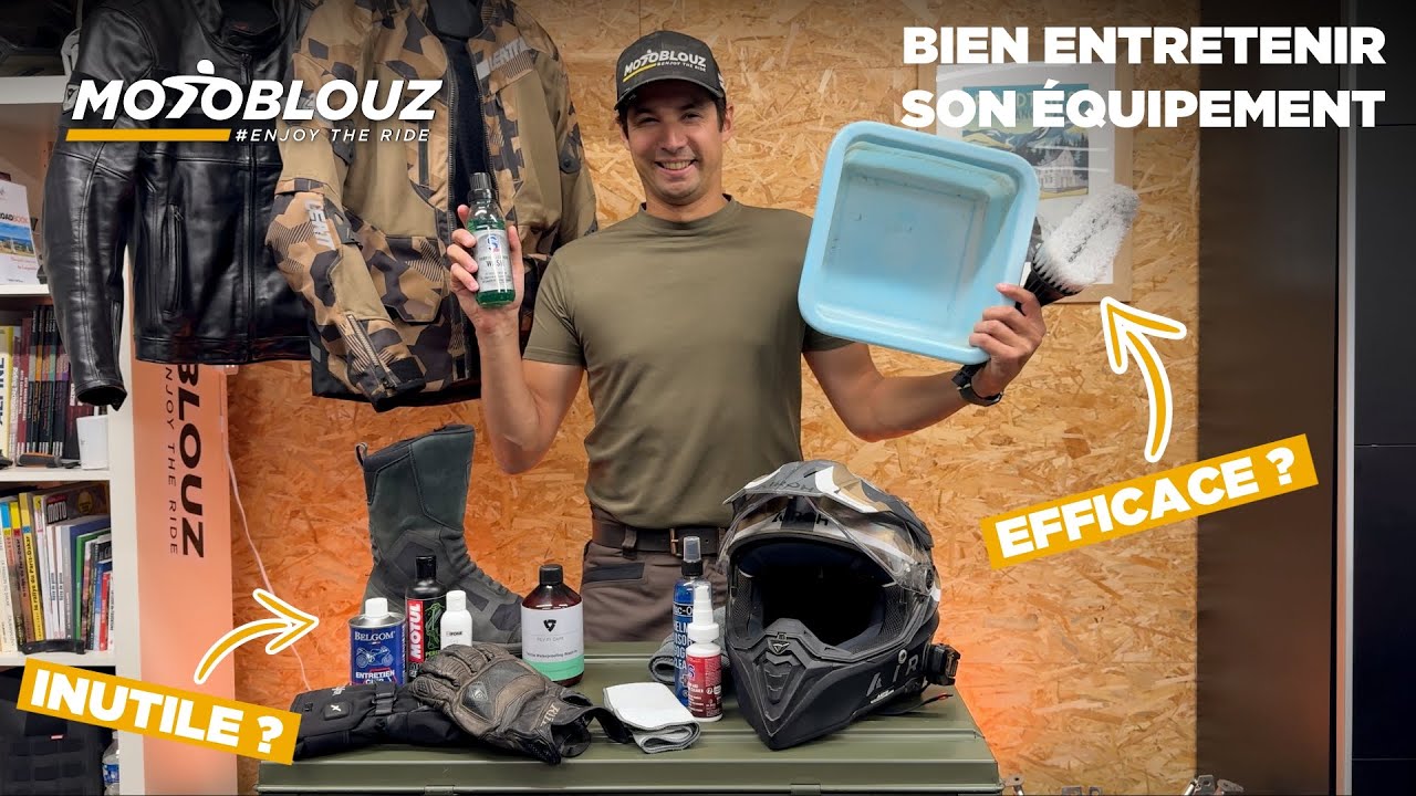Entretenir son équipement moto : les bons gestes à adopter !