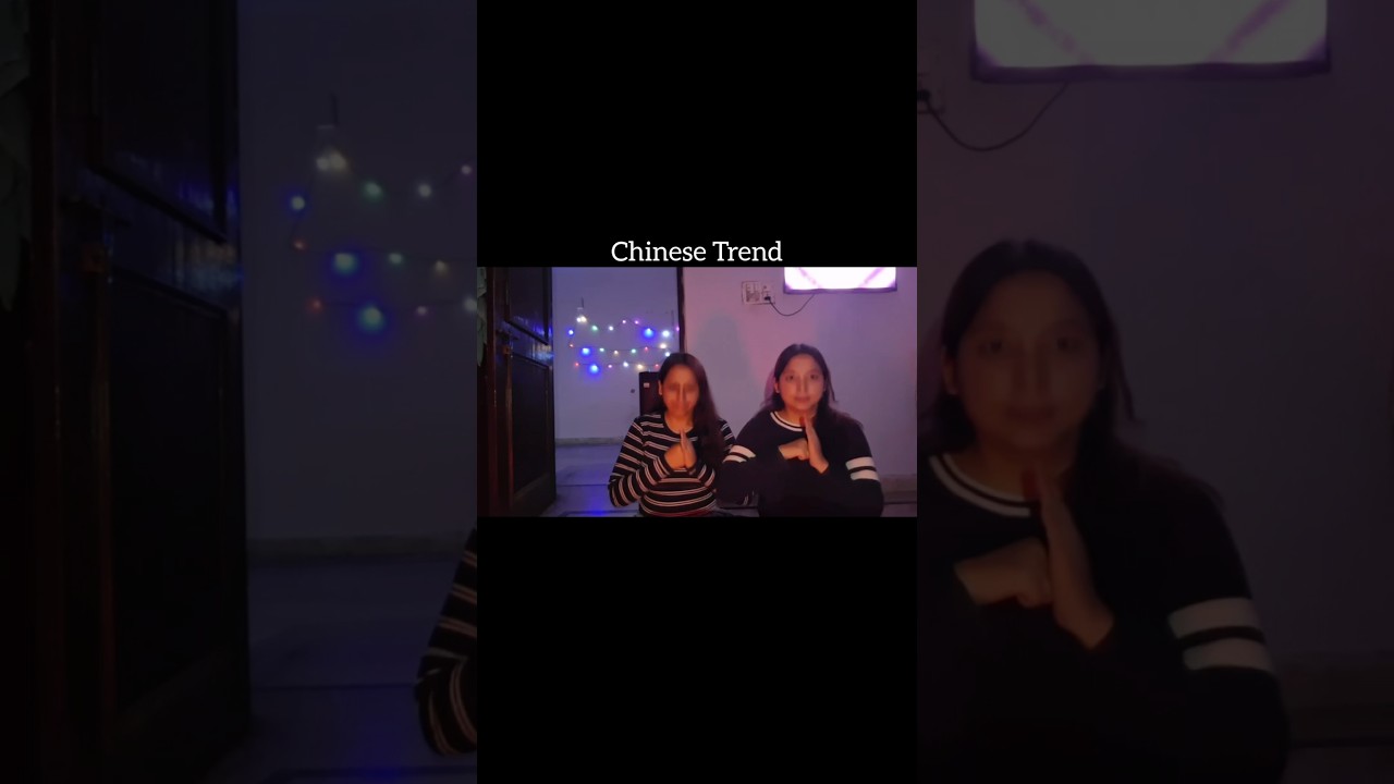 New Chinese trend 🇨🇳
