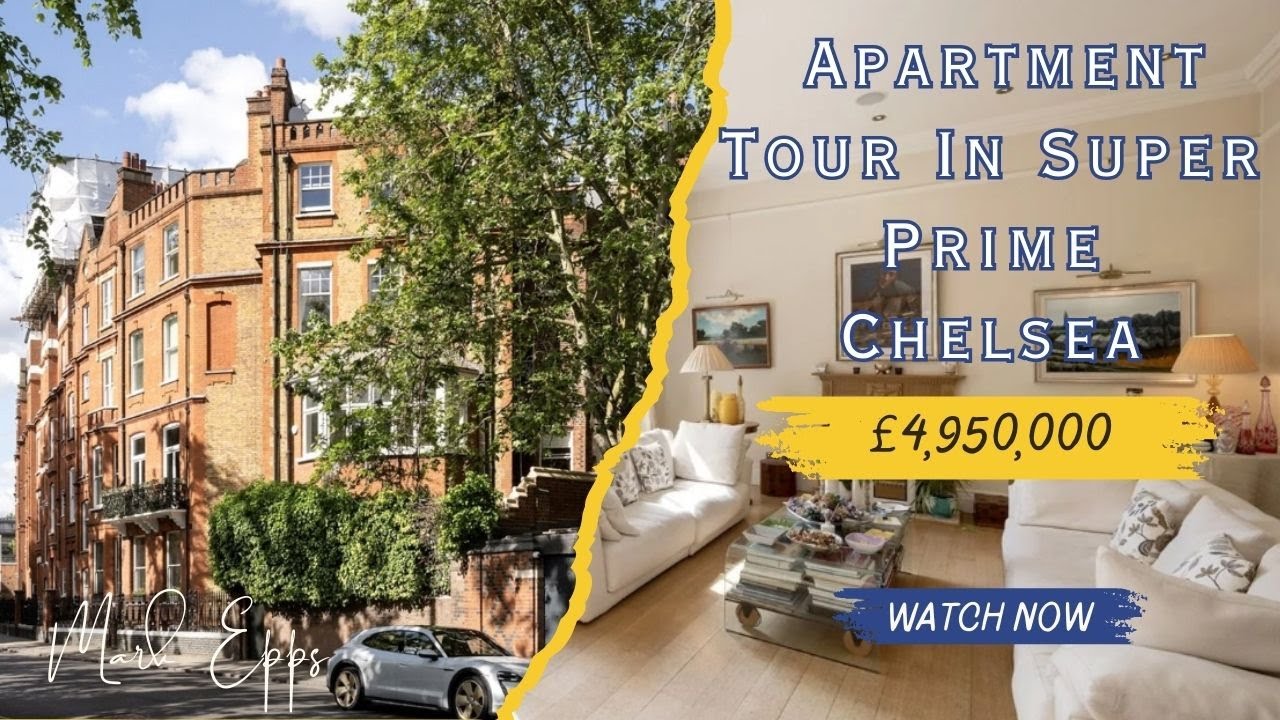 £4,950,000 apartment tour in Super Prime Chelsea