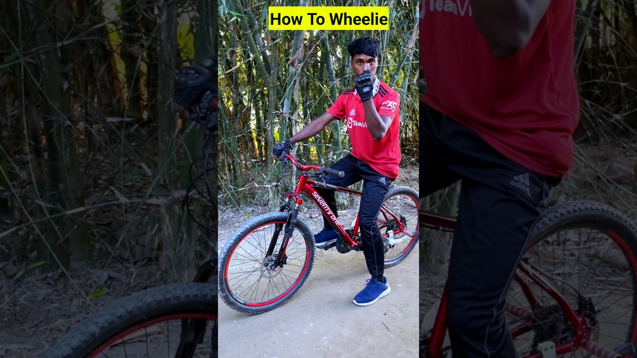 Learn & Subscribe 🙏 #shorts #howtowheelie #wheelie #cycle #stunt #cyclewheelie #mtb #short #wheeling