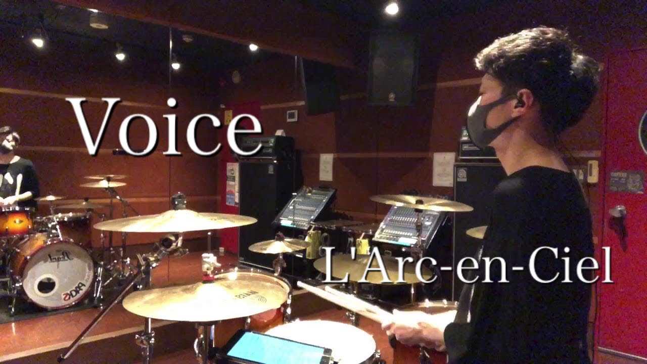 【L'Arc-en-Ciel】Voice【Drum cover】