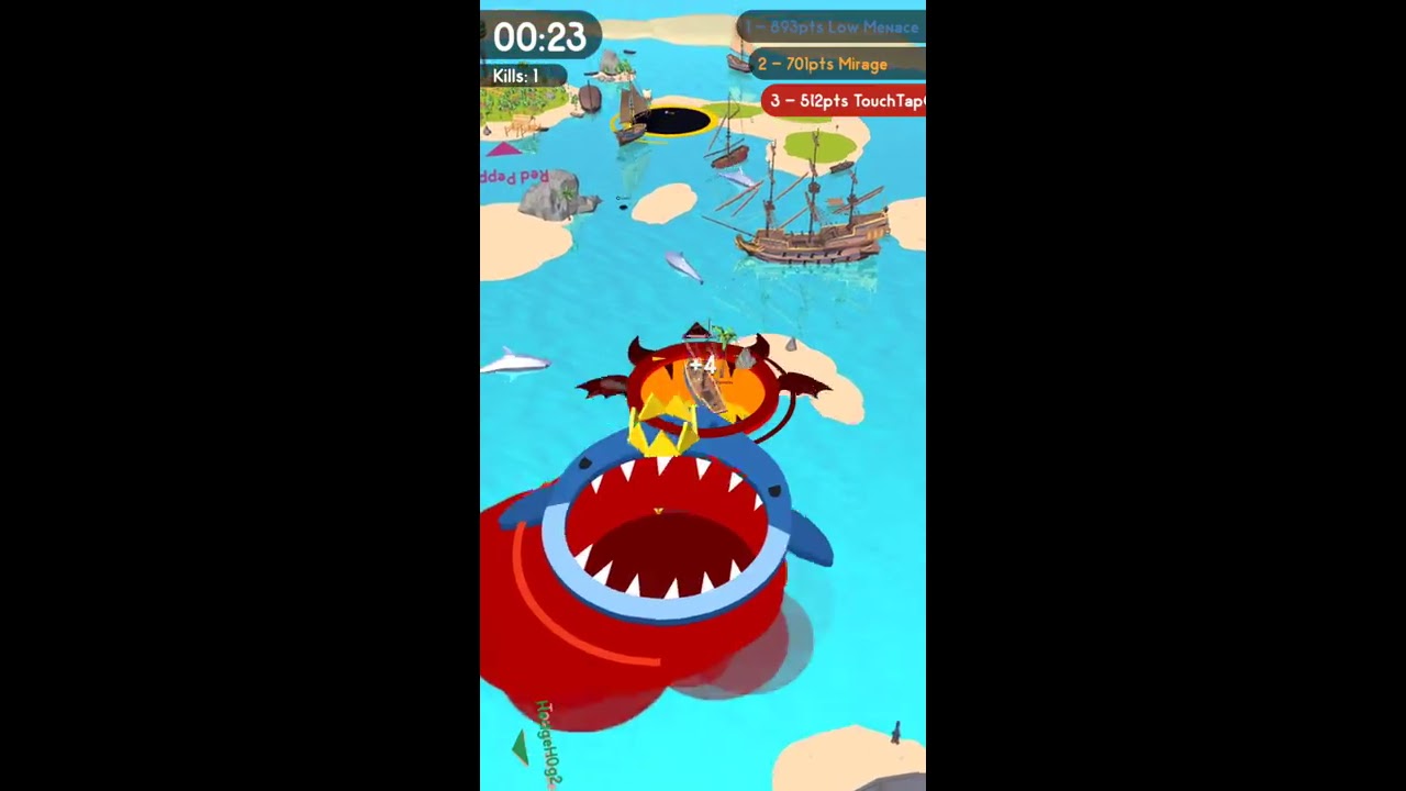 Hole.io - New Maps Update - The Islands & The Future City - All Modes (Ios) Черная Дыра