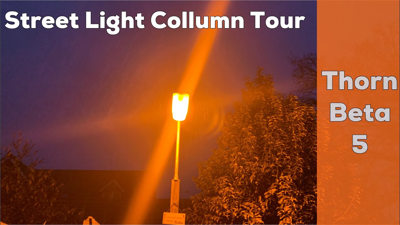 Garden Column Tour - Thorn Beta 5 Street Light