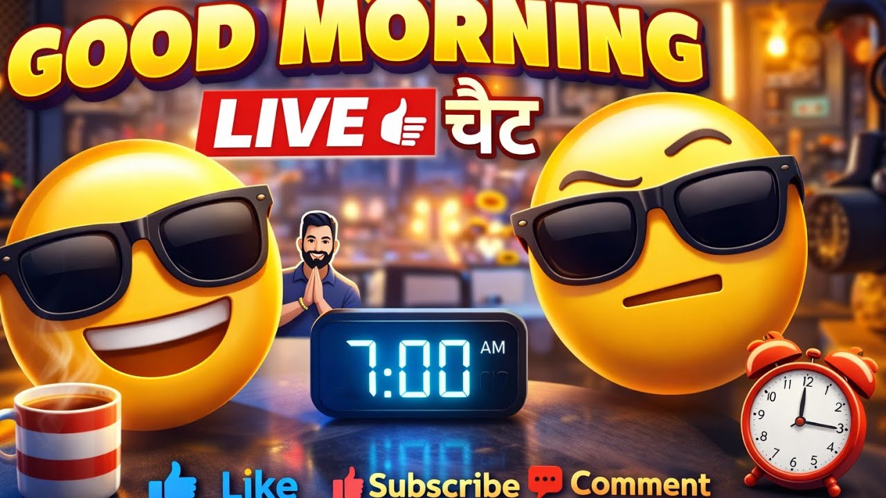 🔴7 AM Live Chat ☀️ | Positive Vibes Only 😍 | Haryana Star Vlog