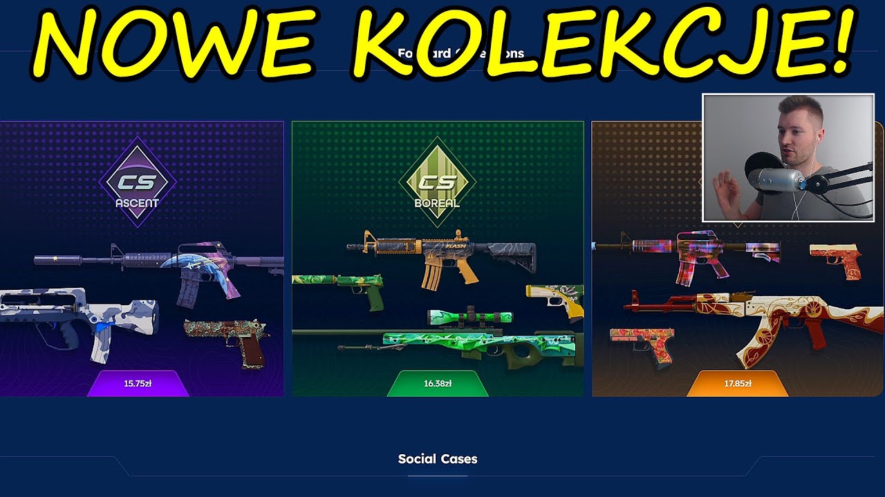 NOWE KOLEKCJE już na csgoskins! | Mervo