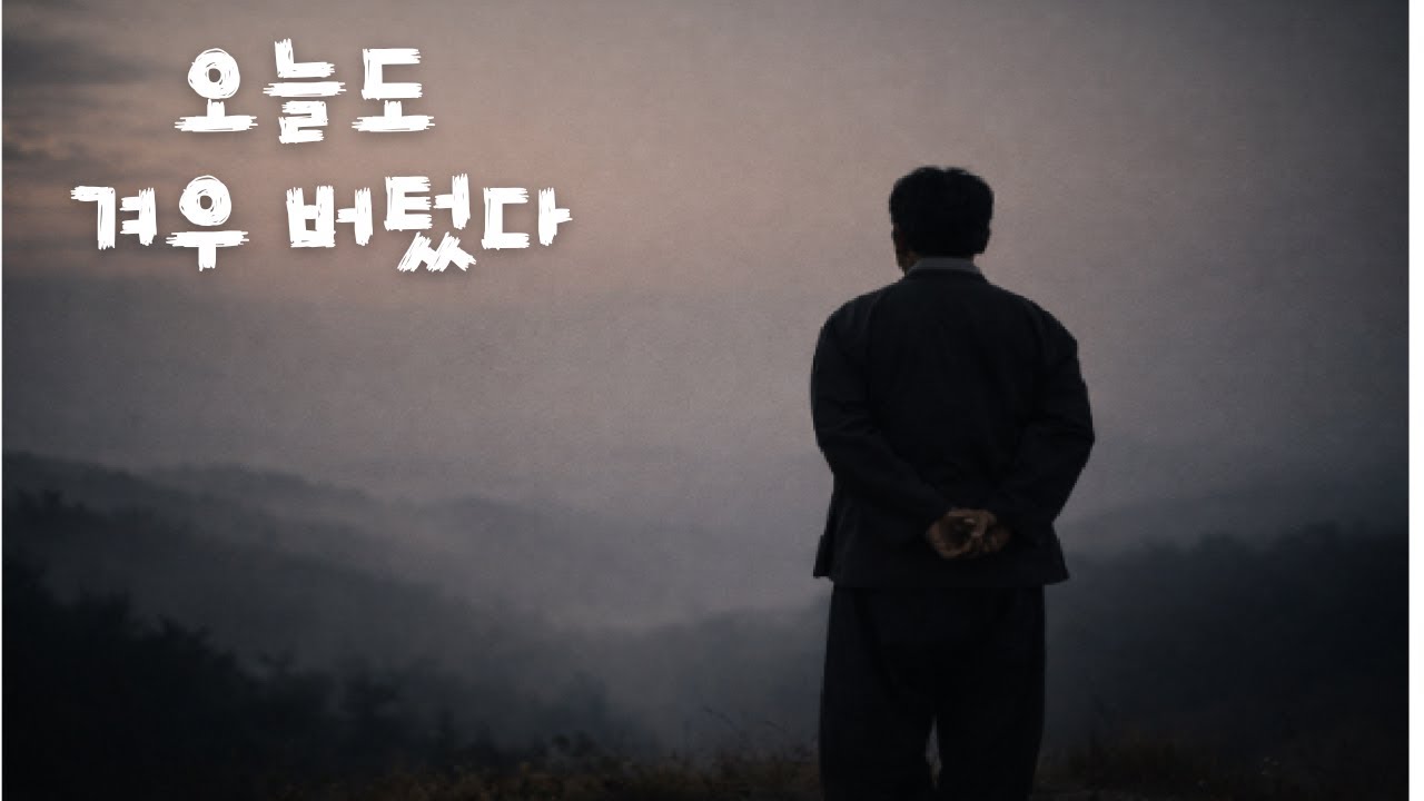 오늘도 겨우 버떴다는 버티는 인생에게 보내는 노래, 후회가 많은 밤, 위로가 필요할 때, 혼자 듣기 좋은 새벽 감성, 인생이 조금 무거운 날, 아무 말 없이 위로해주는 노래
