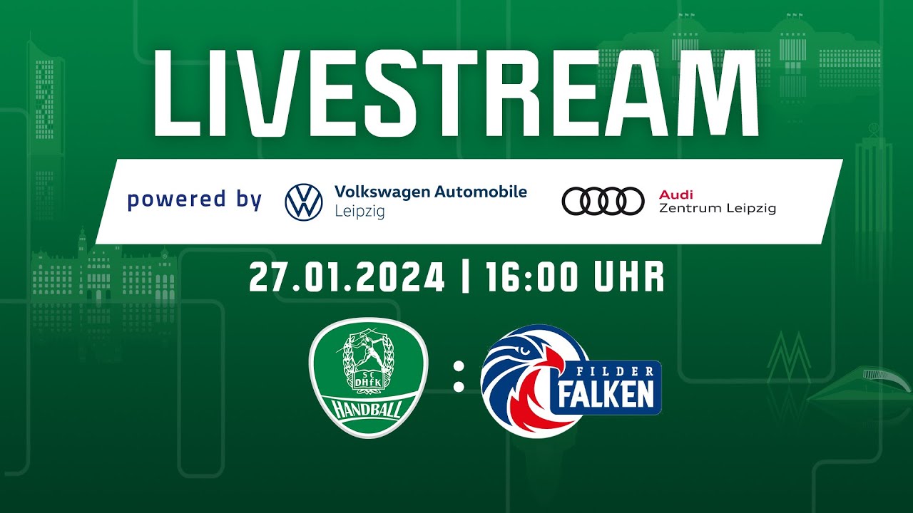 Handball U19 Bundesliga LIVE: SC DHfK Leipzig - JANO Filder