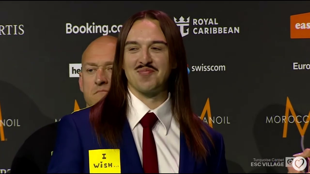 Tommy Cash Interview on the Turquoise Carpet in Basel 