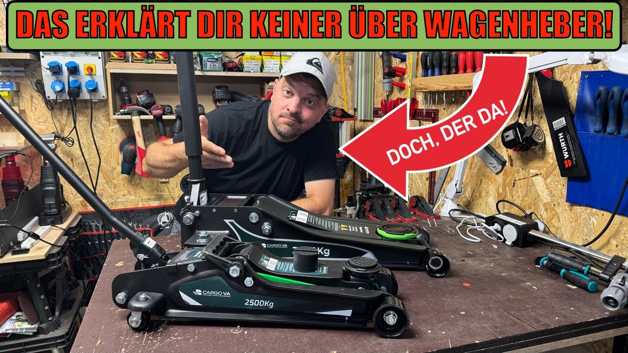 Das erkl&auml;rt dir keiner bei Wagenhebern!  So bekommt jeder einen Hoch! 😂