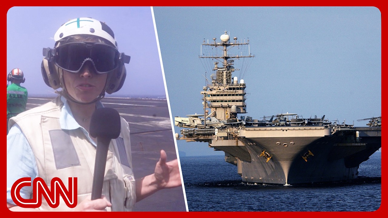 'Things are heating up': Onboard a US warship as Iran ceasefire ends