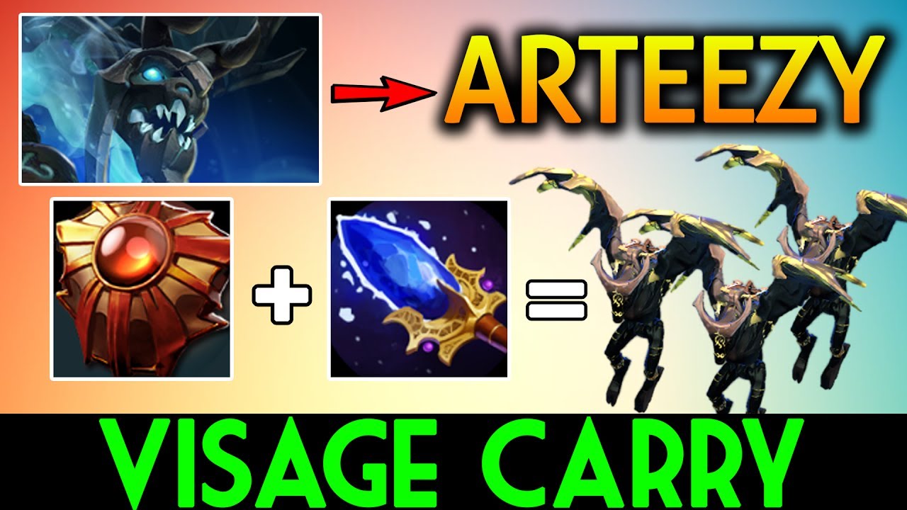 Arteezy Dota 2 [Visage] New Meta Carry Game