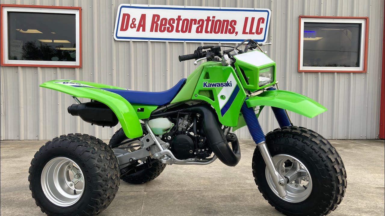 1986 Kawasaki Tecate 250 Full build, first start up, 100% OEM with NOS parts D&A Restorations