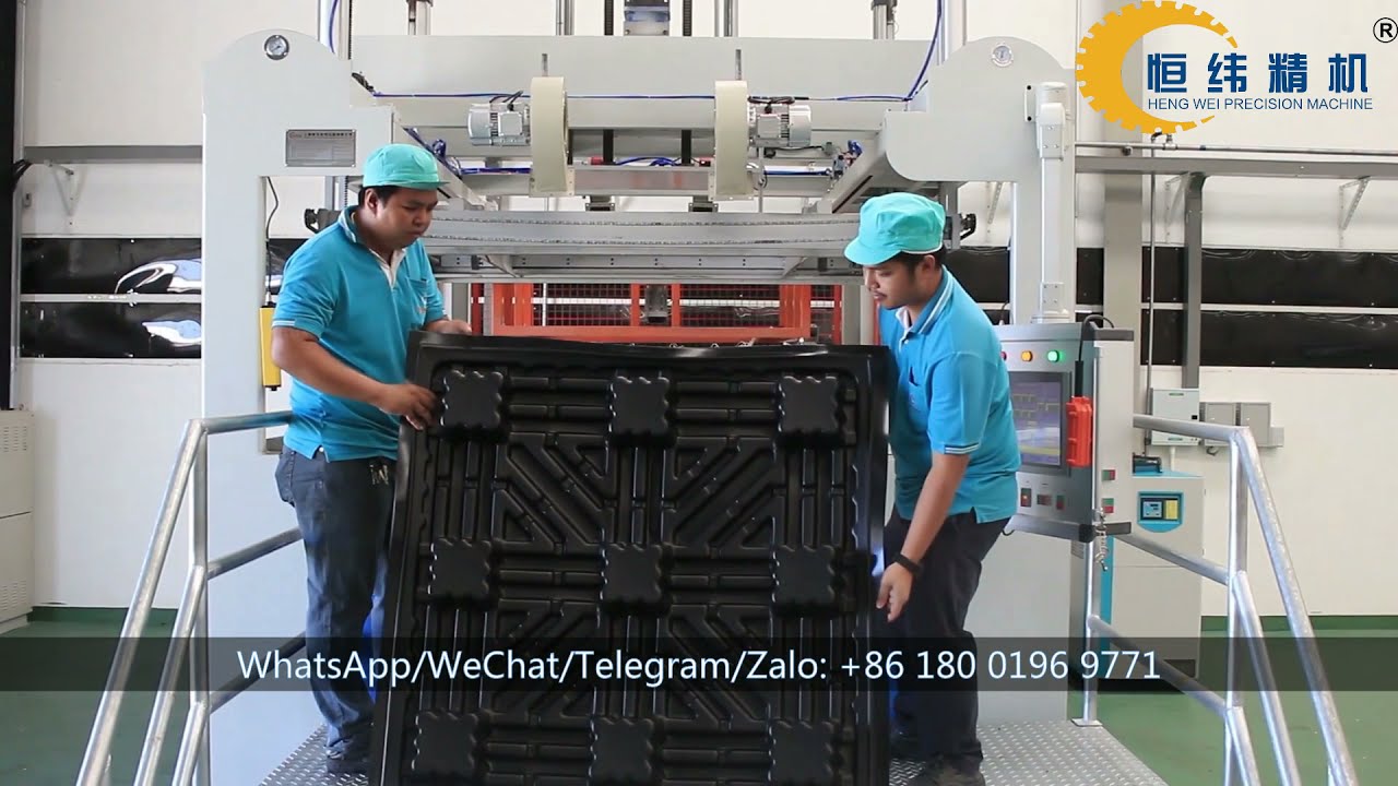 Heavy gauge thermoforming machine Pallet Tray Vacuum Forming Machine