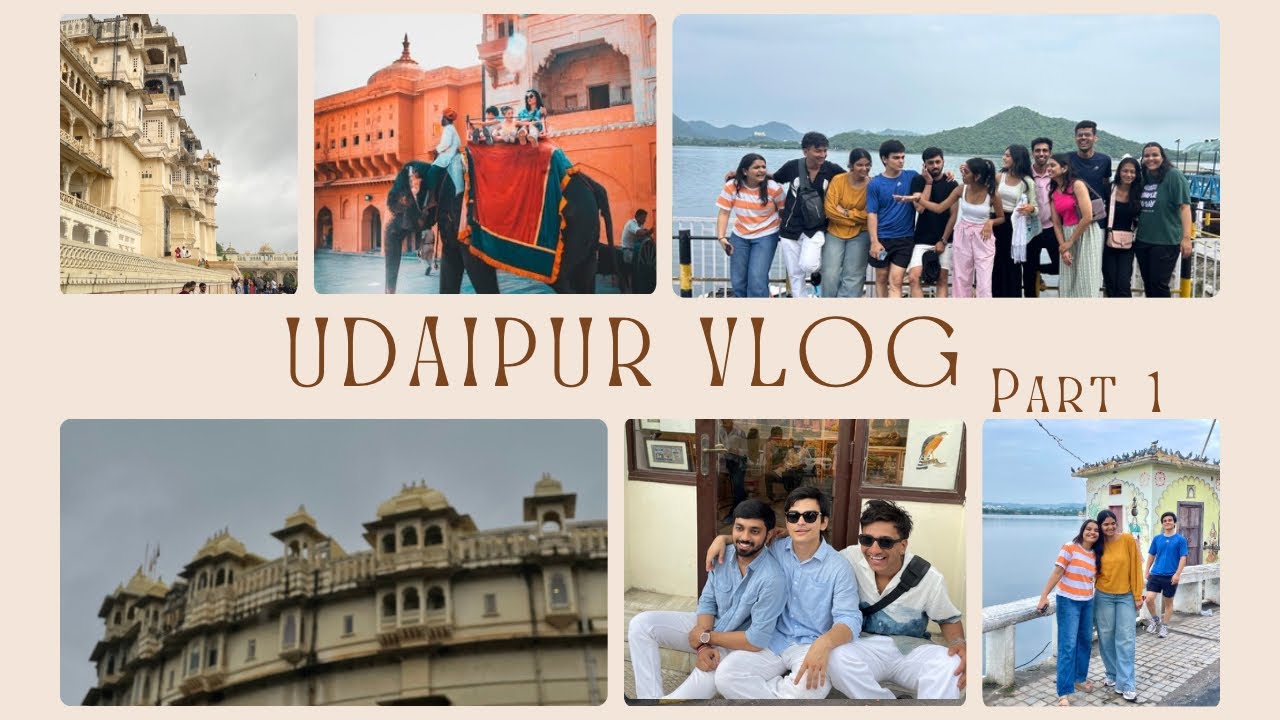 Udaipur trip Part 1 😂❤️ 