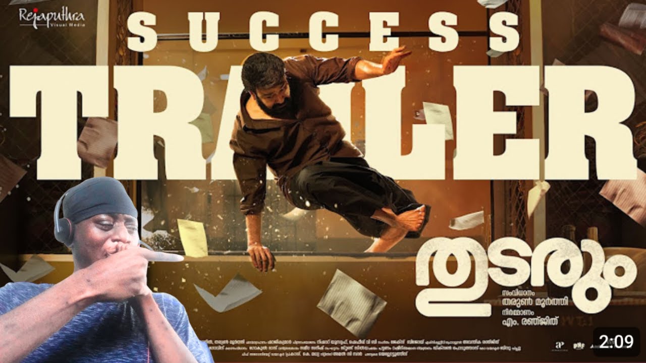 Thudarum - Success Trailer REACTION !!!